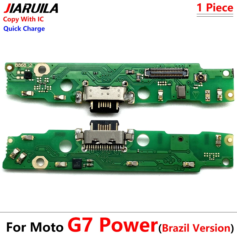 USB Charger Dock Flex Cable with IC and Microphone Board