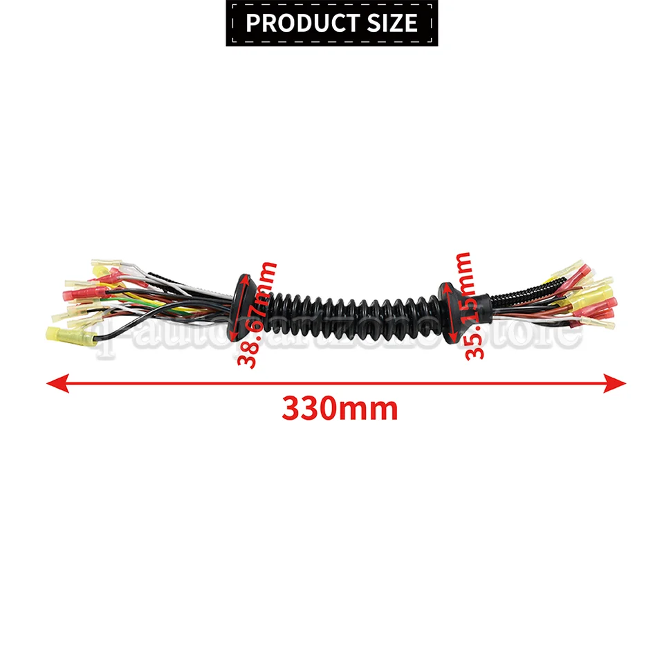 Kit Riparazione Cablaggio Portellone Posteriore SenCom - Compatibile Fiat 500 E Abarth - Foto 6