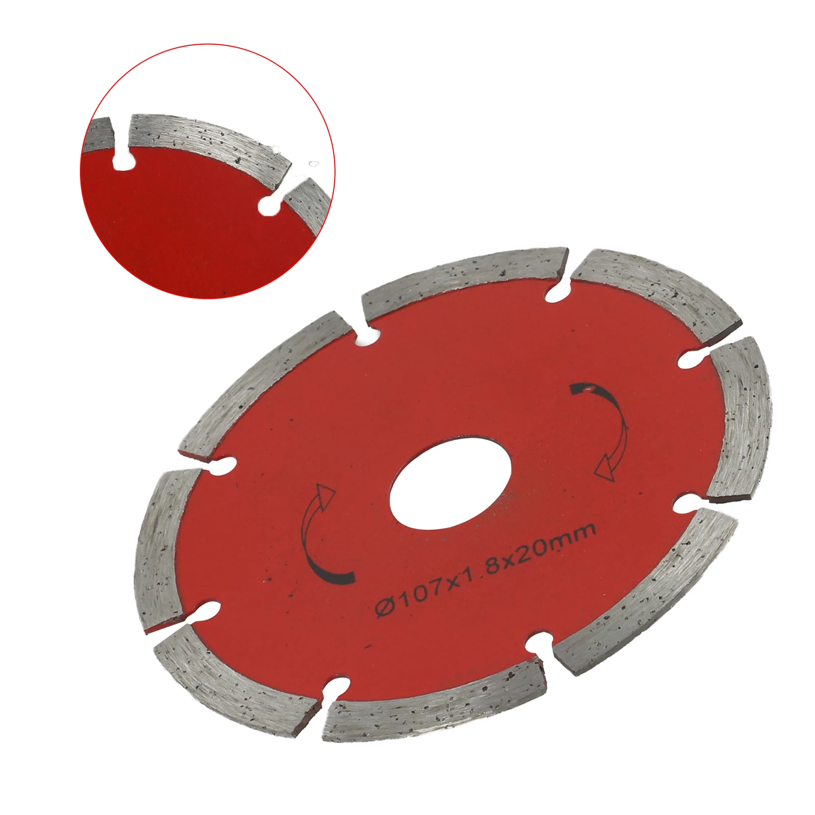 1Pc Diamond Saw Blade Angle Grinder Blade 107mm Dry-Cut Disc For Concrete Grinding Machine Granite Cutting Disc Grinder Parts