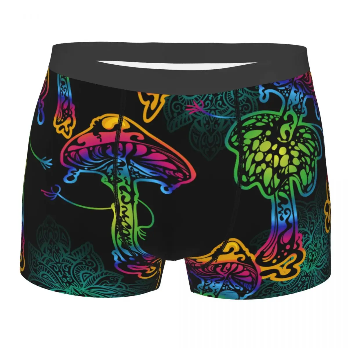 

Мужские трусы, мужское нижнее белье, боксеры, психоделические магические грибы, трусы, удобные шорты