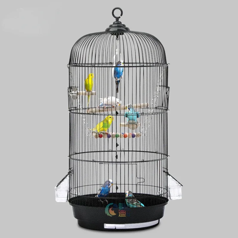 

Large Parrot Bird Cages Pigeon Portable Garden Stand House Bird Cages Feeder Outdoor Jaula Para Pajaros Pet Products YY50BC