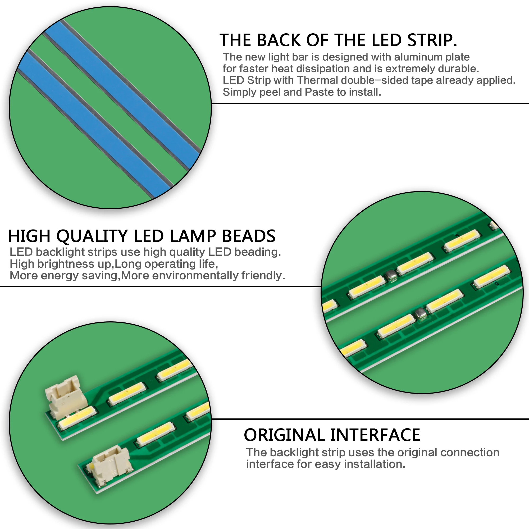LED strip for 43