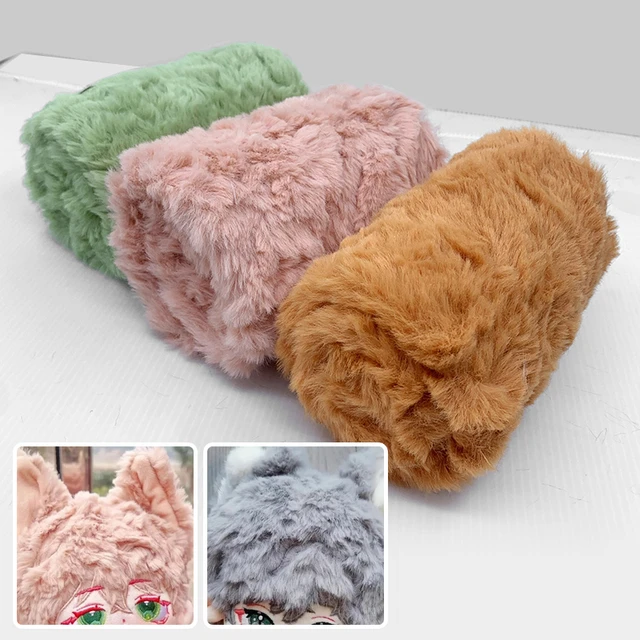 White Sherpa Fabric, Fleece Fabric, 100% Polyester, Blankets Fabric, Fabric  by the Yard, Stuffed Toys Fabric, Soft & Fluffy 