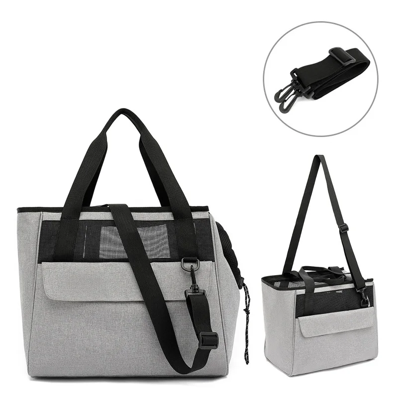 Title 5, Luxury Pet Carrier Portable Pet Travel Bag Brea...