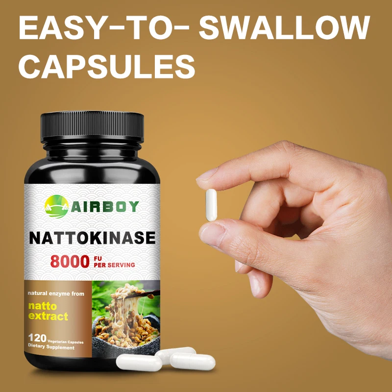 Nattokinase Supplement Promotes Overall Heart and Cardiovascular Health