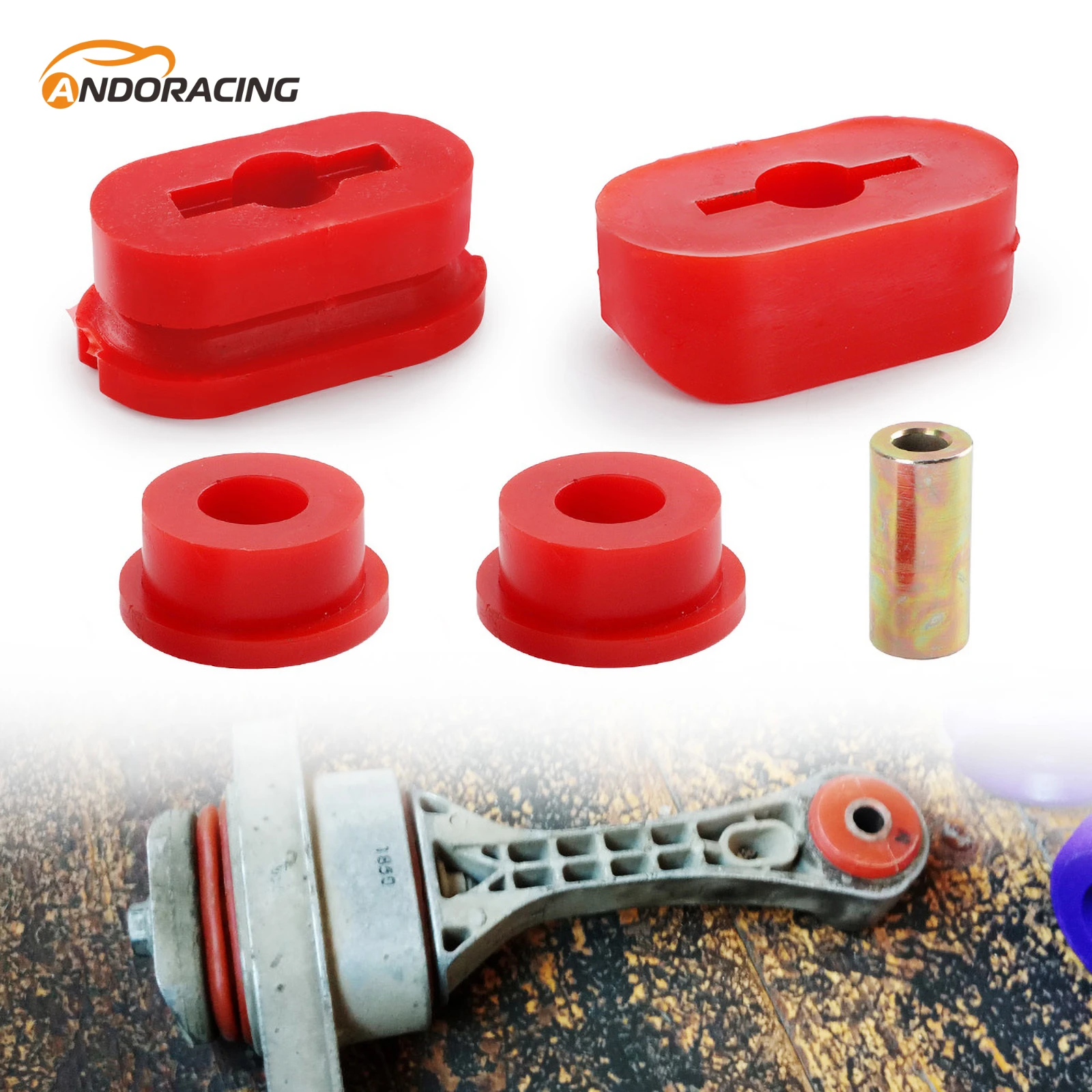 

Polyurethane Dog Bone Insert Engine Mount Bushing Compatible for Volkswagen Golf GTI MK4 for Audi TT for Skoda Octavia