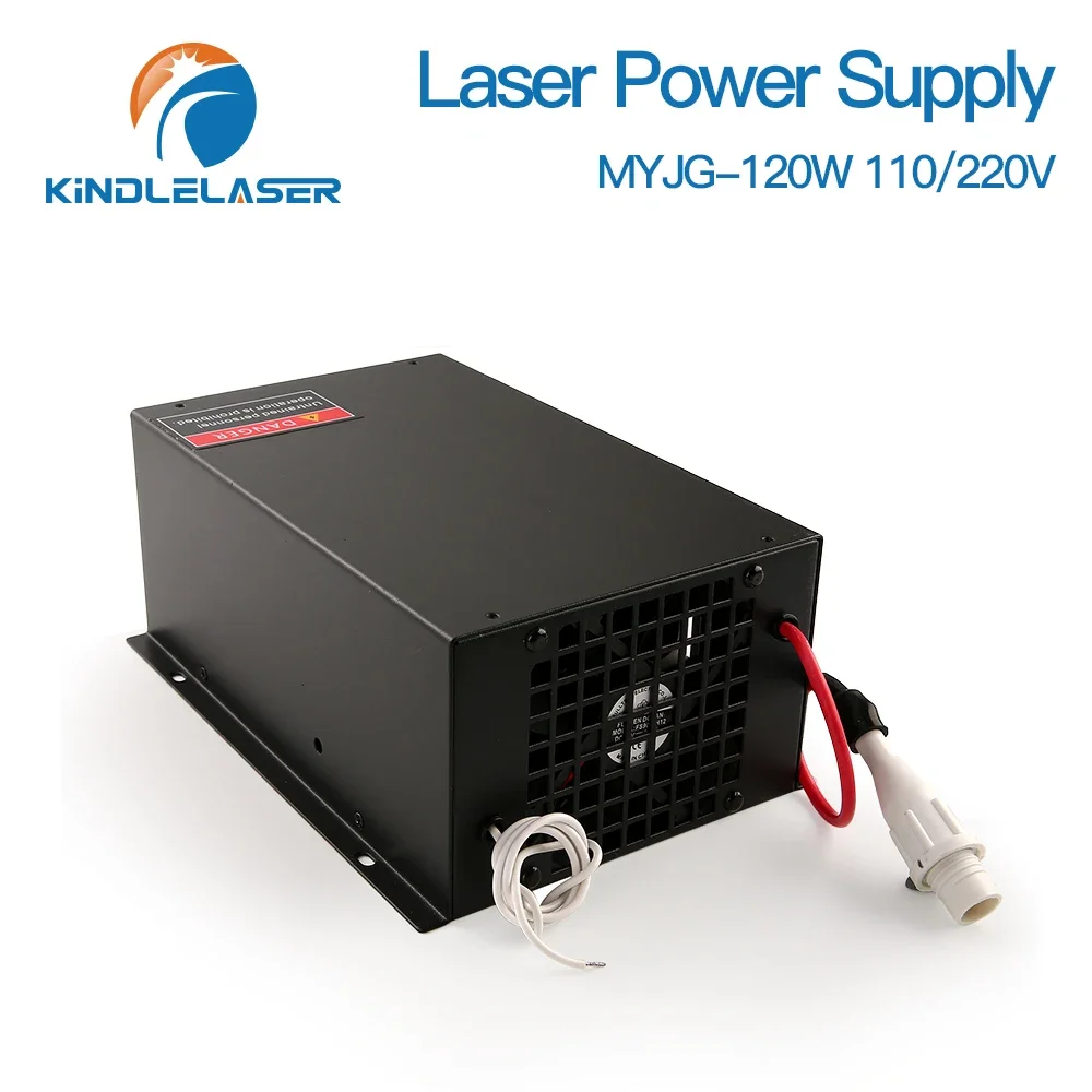 Kindlelaser 120W Laser Power Supply Source MYJG-120W 110/220V for RECI EFR YONGLI CDWG Co2 Laser Tube Cutting Machine Source 4