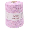 пряжа 50g 150M 100% cotton yarn 6mm+3mm special Sequin yarn DIY garment accessories  Rag doll Knitting yarn 4