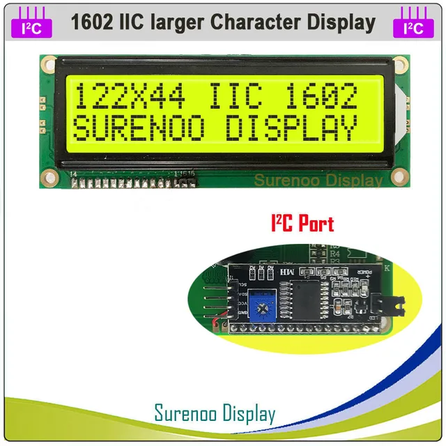 iic i2c twi spi 1602 lcd module port for arduino manufacturer