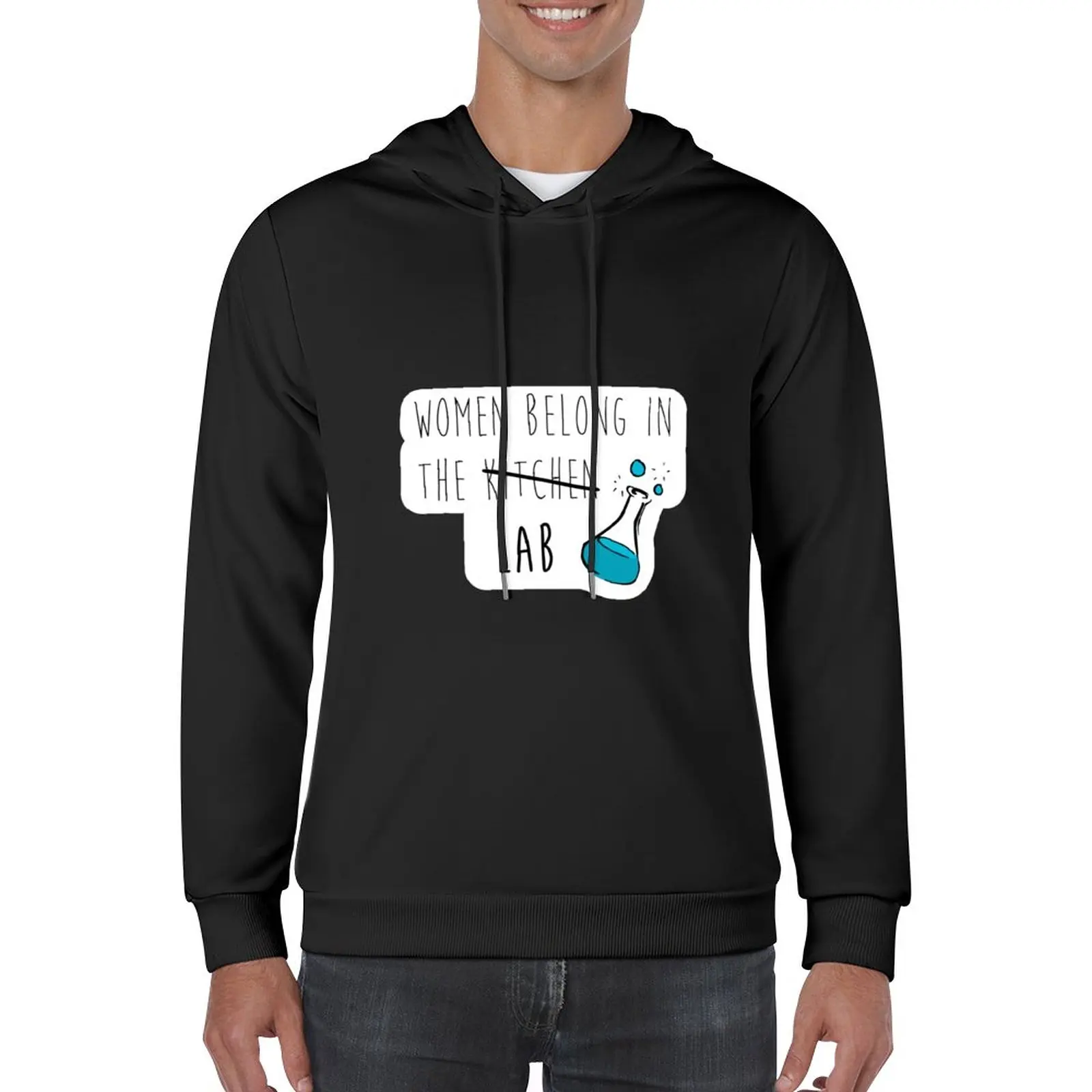 

New Women Belong in the Lab Pullover Hoodie autumn autumn new products men's coat hoodies for men