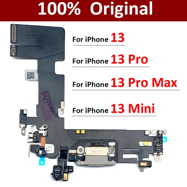 100% Original para iPhone 13 Pro Max Mini USB cargador Dock