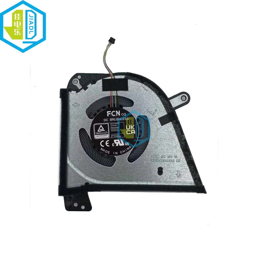 Notebook Placa Gráficacpu Gpu Ventilador de Refrigeração para Asus Rog Zephyrus M16 Gu603 ze Gu603zx Gu603zm Gu603zw 13nr08r0t03111 02111 Fãs - Imagem 5