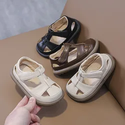Baby Girls Sandals Children Summer Shoes Soft Sole Anti Slip Lightweight Infant Toddler Shoes Kids Anti-collision Beach Shoes