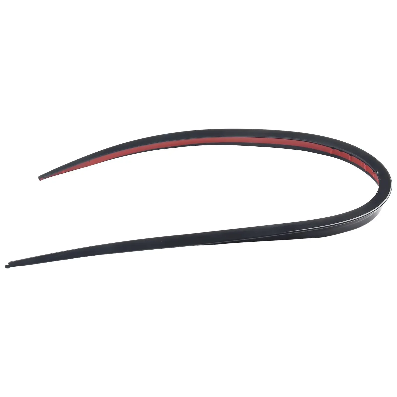 

High Quality High Quality Car Spoiler Sticker PU Material Soft Rear Sticker Trunk Universal 120cm Black Bonnet