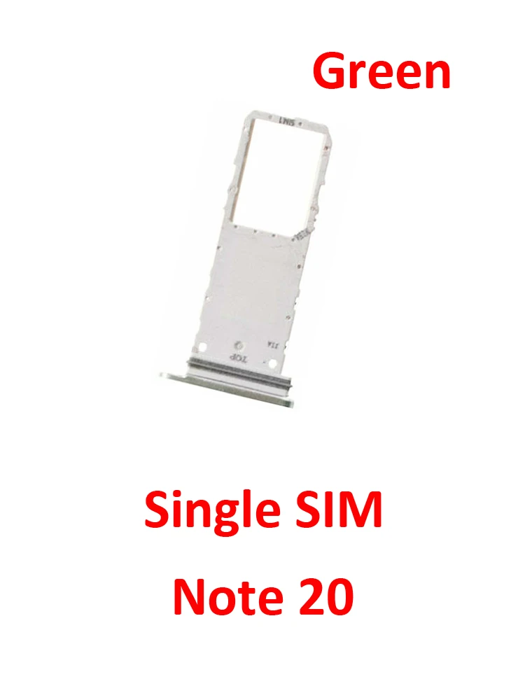 電話 Sim トレイスロットホルダーサムスンギャラクシー注 20 超新 SIM