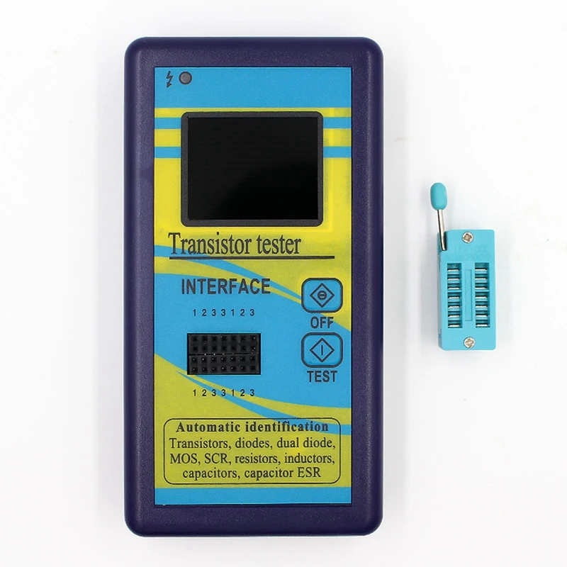 

New Color Screen Version Graphic Display M328 Transistor Tester Resistance Meter Inductance Meter Capacitance Meter