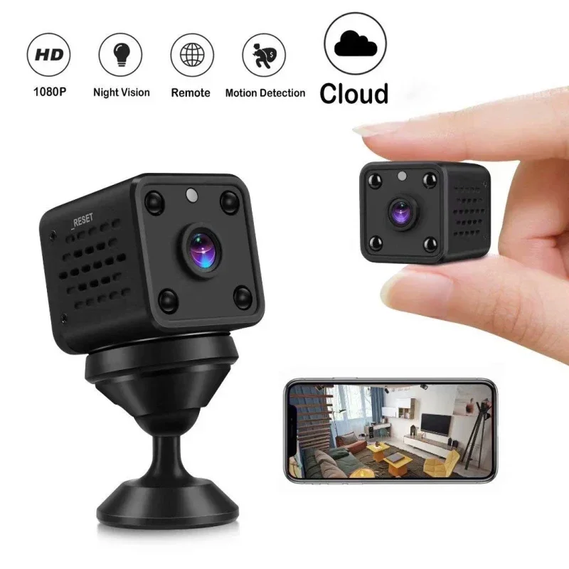 Mini Smart Camera Wifi Remote Wireless Monitor 1080P Ip Cam Vigilancia Protezione Di Sicurezza Videocamere Di Sorveglianza Visione Notturna