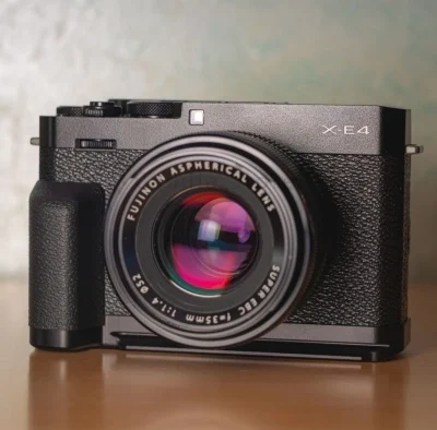 JJC Staffa A L In Metallo Per Fujifilm X-E4, Sostituisce Fuji MHG-XE4, Funzione Di Sgancio Rapido Tipo Arca In Alluminio - Foto 8