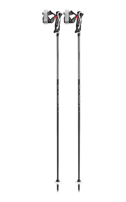 Ski Pole Carbon 14 3D Lightweight Carbon Ski Poles For Alpine Skiing Fiberglass Light Pole