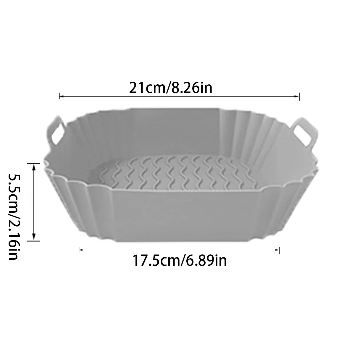 Reusable Silicone Air Fryer Liner 5