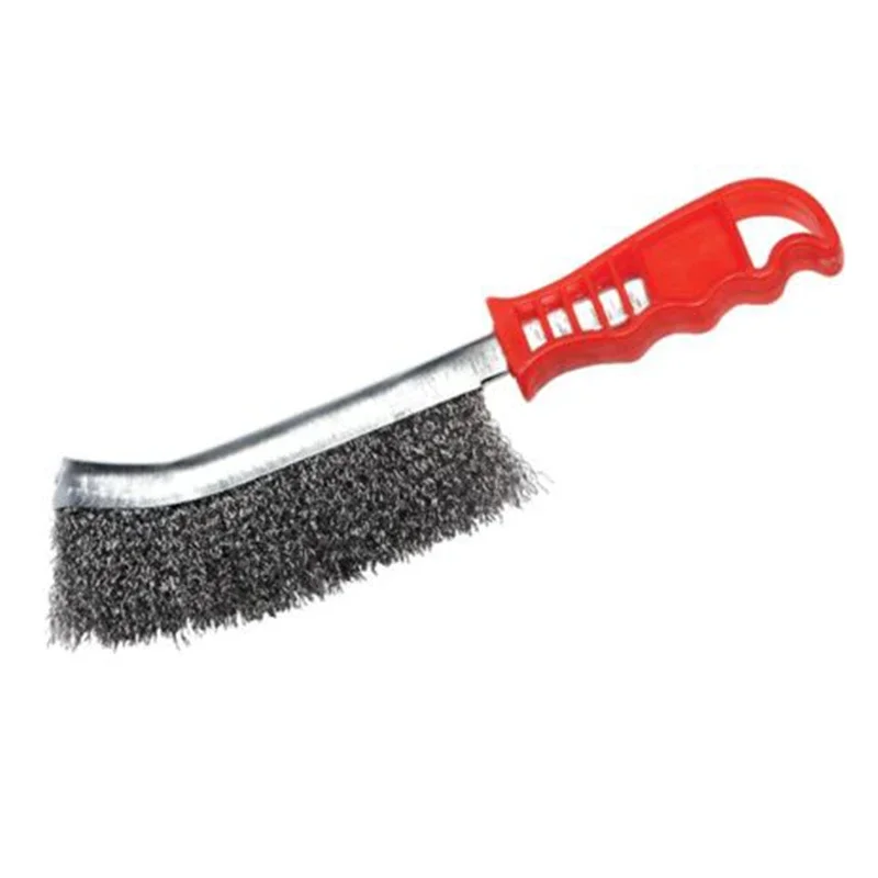 1pcs Stainless Steel Wire Brush 235mmX0.3mmX32mm Rust Removal Gap Cleaning Wire Brush For Welding Seam Plastic Hand Tools 5