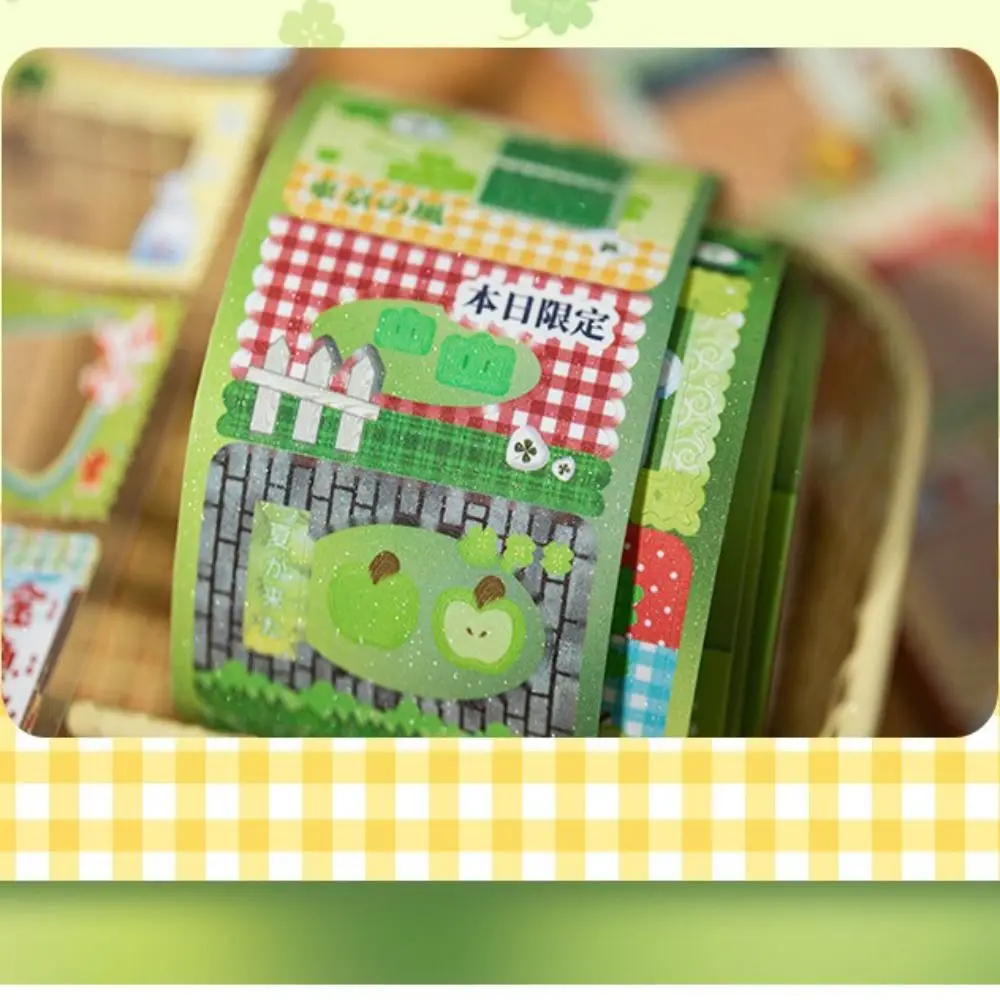 2025 Showa Memory Series Washi Tape Kawaii Decorative Adhesive Tape Cute Hand Made Collage Adhesive