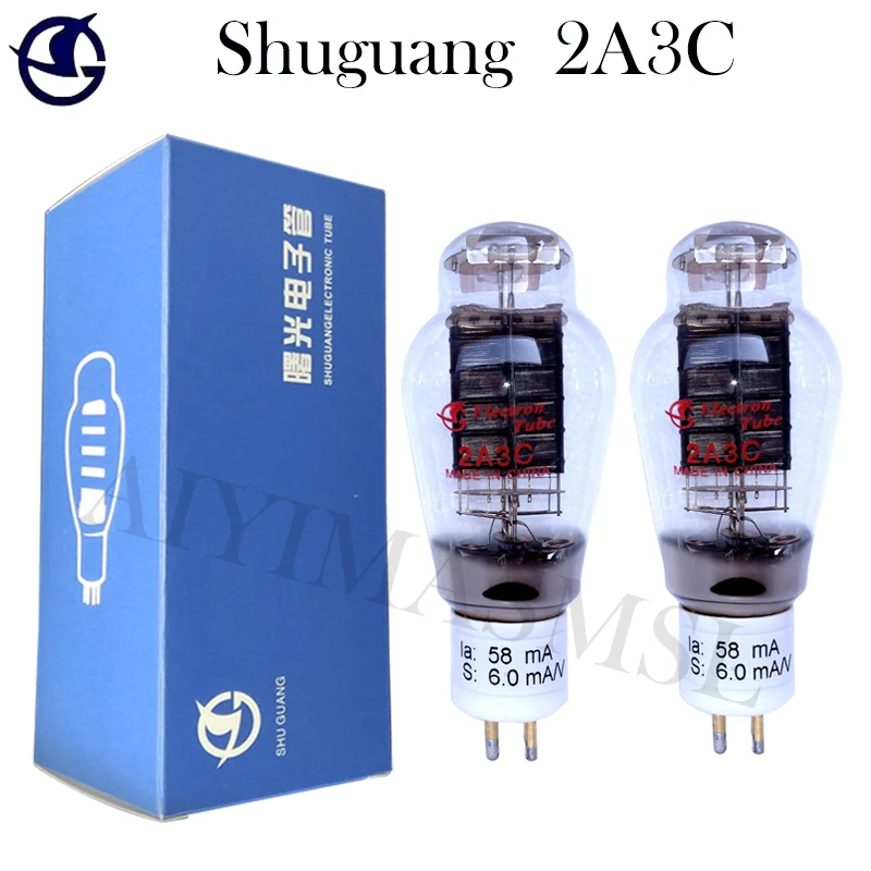 

Вакуумная трубка Shuguang 2A3 2A3C, замена 2A3B WE2A3 2A3T 2A3-T E2A3 A2A3 Hi-Fi аудиоклапана, комплект электронных ламп усилителя «сделай сам», аудио