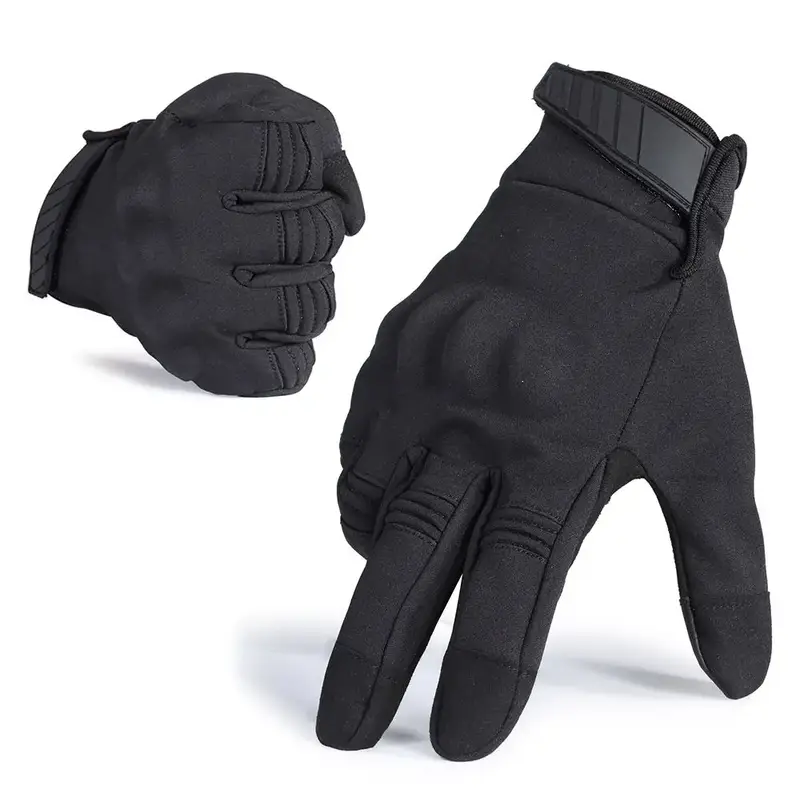 Tactical Gloves Touch Screen Full Finger Glove Hard Shell Fleece Warm Combat Airsoft Hunting Hiking Bicycle Cycling Non-slip Men - Image 7