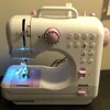 New Portable Electric Sewing Machine Pro With 12 Stitches Patterns,  Multifunctional Home Sewing Machine Parents sewing tools 1
