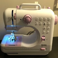 New Portable Electric Sewing Machine Pro With 12 Stitches Patterns,  Multifunctional Home Sewing Machine Parents sewing tools 1