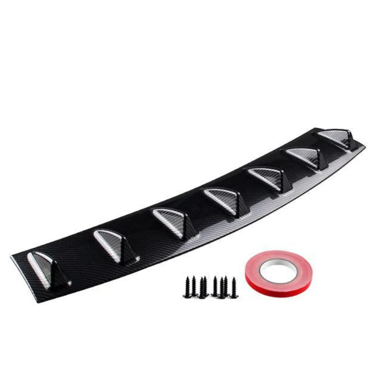 S M L Universal Car Rear Bumper Diffuser Spoiler Lip Rear Bumper Protector Side Splitters Lip