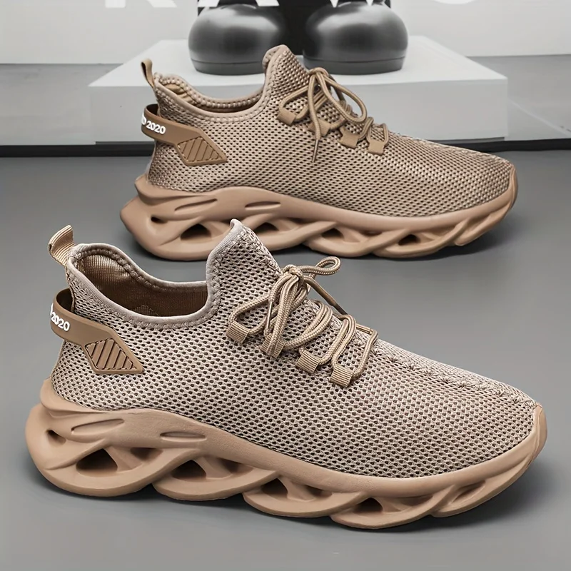 YUYIN Men's Sports Shoes Summer Breathable High-Quality Fashion Lightweight Running Tennis Shoes Comfortable Casual Sports Shoes 6