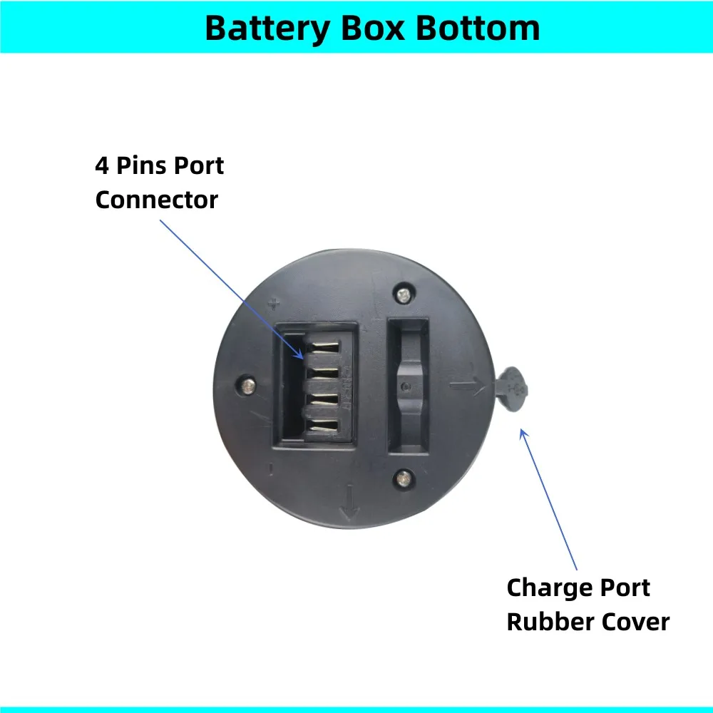 전기 자전거 물병 배터리 박스, 도시 자전거 통근 전기 자전거 배터리 박스 케이스, 블랙, 레드, 블루 색상, 30 개 18650 셀, 36V