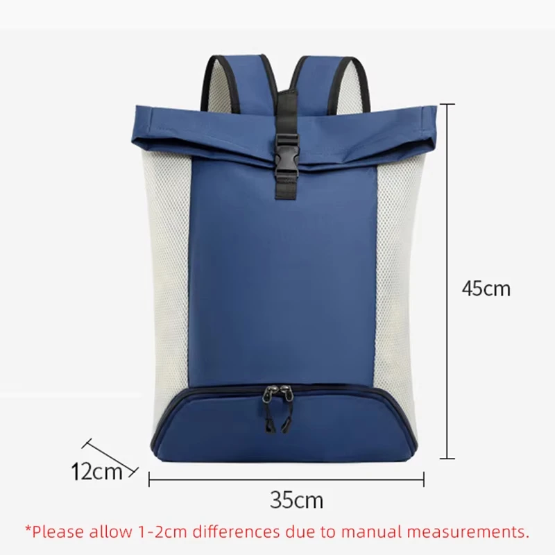 Basketball Gym Bag Fitness Backpack Large Sports Bag for Men with Separate Ball compartment TravelBag for Soccer Volleyball Pack 6