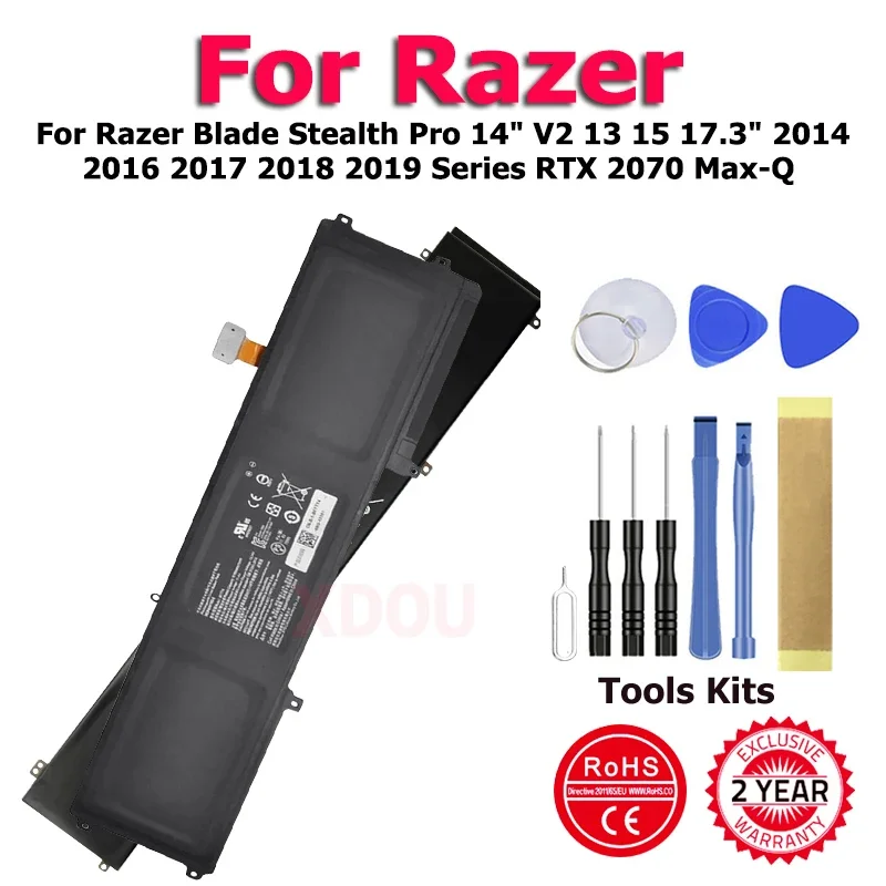 XDOU RC30-0248 RZ09-0166 Battery For Razer Blade Stealth Pro 14