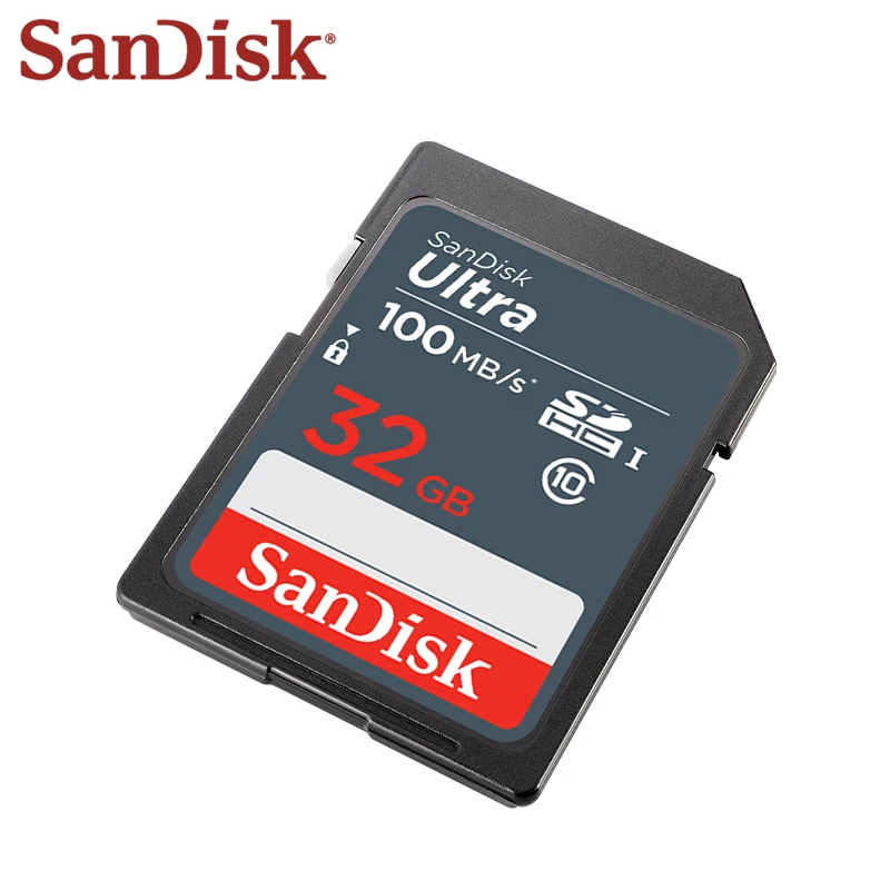 High-Speed SanDisk SDHC/SDXC Memory Card - Up to 256GB Flash Storage