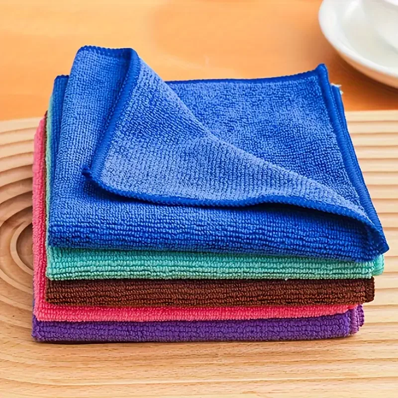 Microfiber Towels 3/50pcs Car Wash Drying Cloth Cleaning Cloth