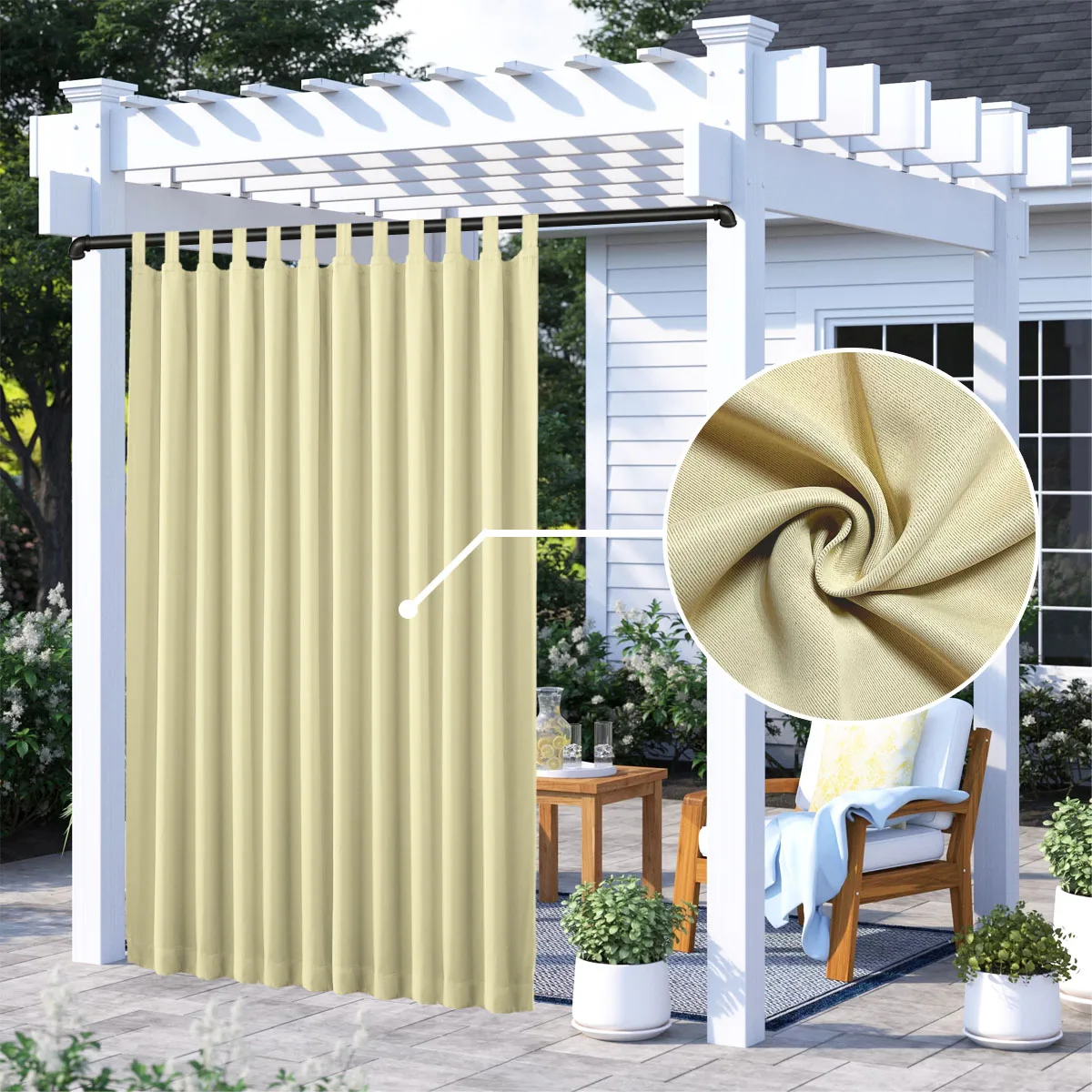 Gazebo patio esterno tende impermeabili – Giardino oscurante