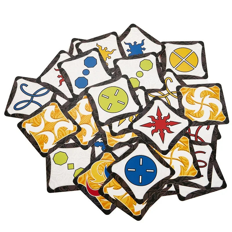 Jungle Board Game Brown Wood Token Run Fast Pair Forest Speed Party Cards board game card game party toys