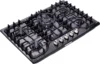 30 Inch LPG/NG Gas Cooktop Dual Fuel 5 Sealed Brass Burner Stainless Steel Hob 110V AC pulse Ignition Stainless Steel 1