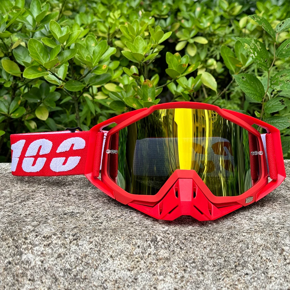Hot 100 Motorrad Brille Brille Motocross Brille Helm MX Moto Dirt Bike ATV Ski Outdoor Sport Glas Roller Googles Maske – Detail 6