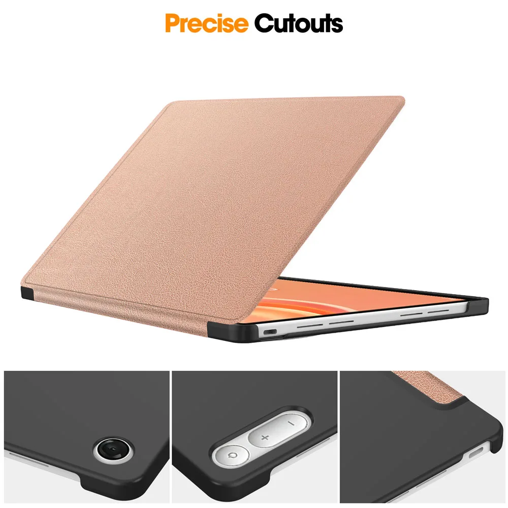 Premium PU Leather Tri-fold Tablet Case, 12.1 Inch Shockproof Protective Cover