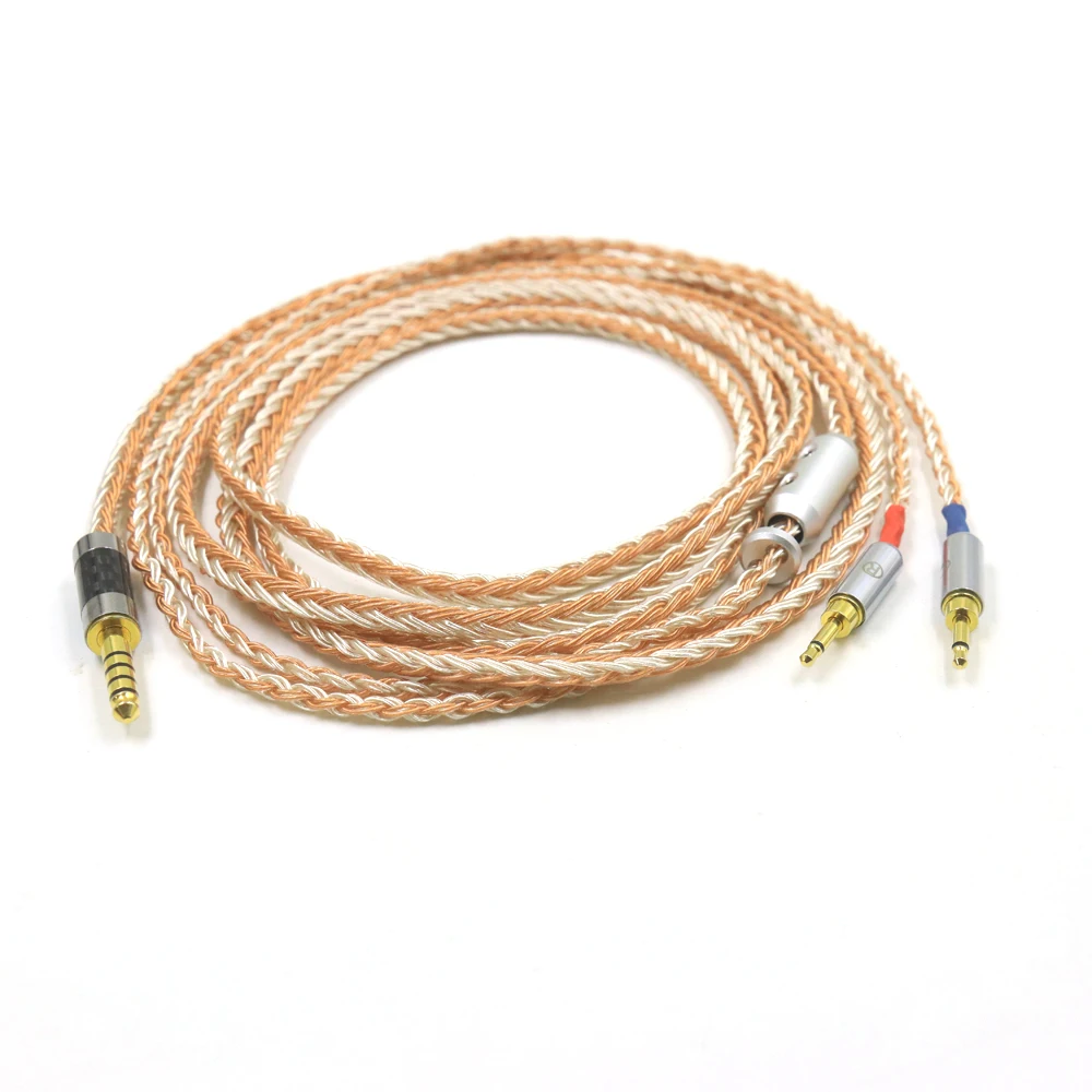 Фото 16 Core XLR/3,5/4,4 мм балансировочные наушники для 2x2,5 мм HIFIMAN HE1000 HE400S HE560 Oppo PM-1 PM-2 кабель для наушников №5
