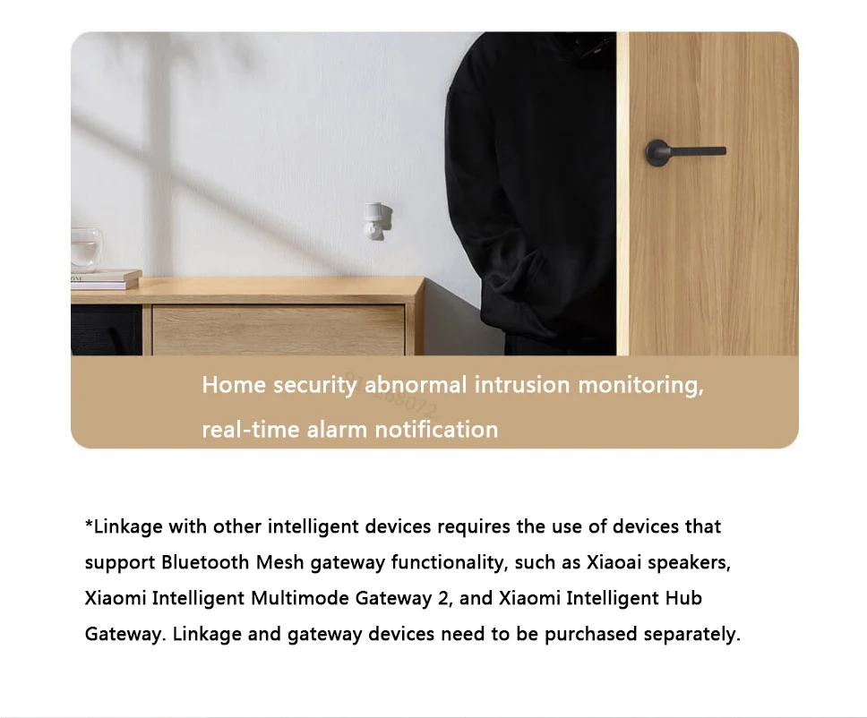 Xiaomi Human Body Sensor 2S Motion Sensor Smart Human Body Sensor description image 4