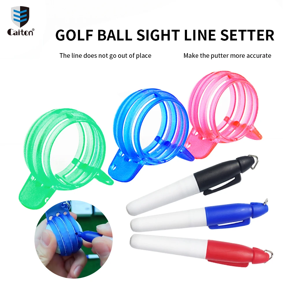 PrecisionGolfBallMarkerGolfAccessoriesGolfBallMarkingStencilsandColorsGolfBall
