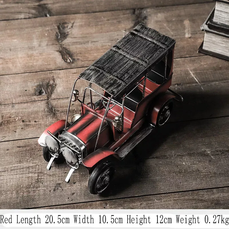 

Retro color tin classic car creative European car model decoration ornaments metal craft household supplies