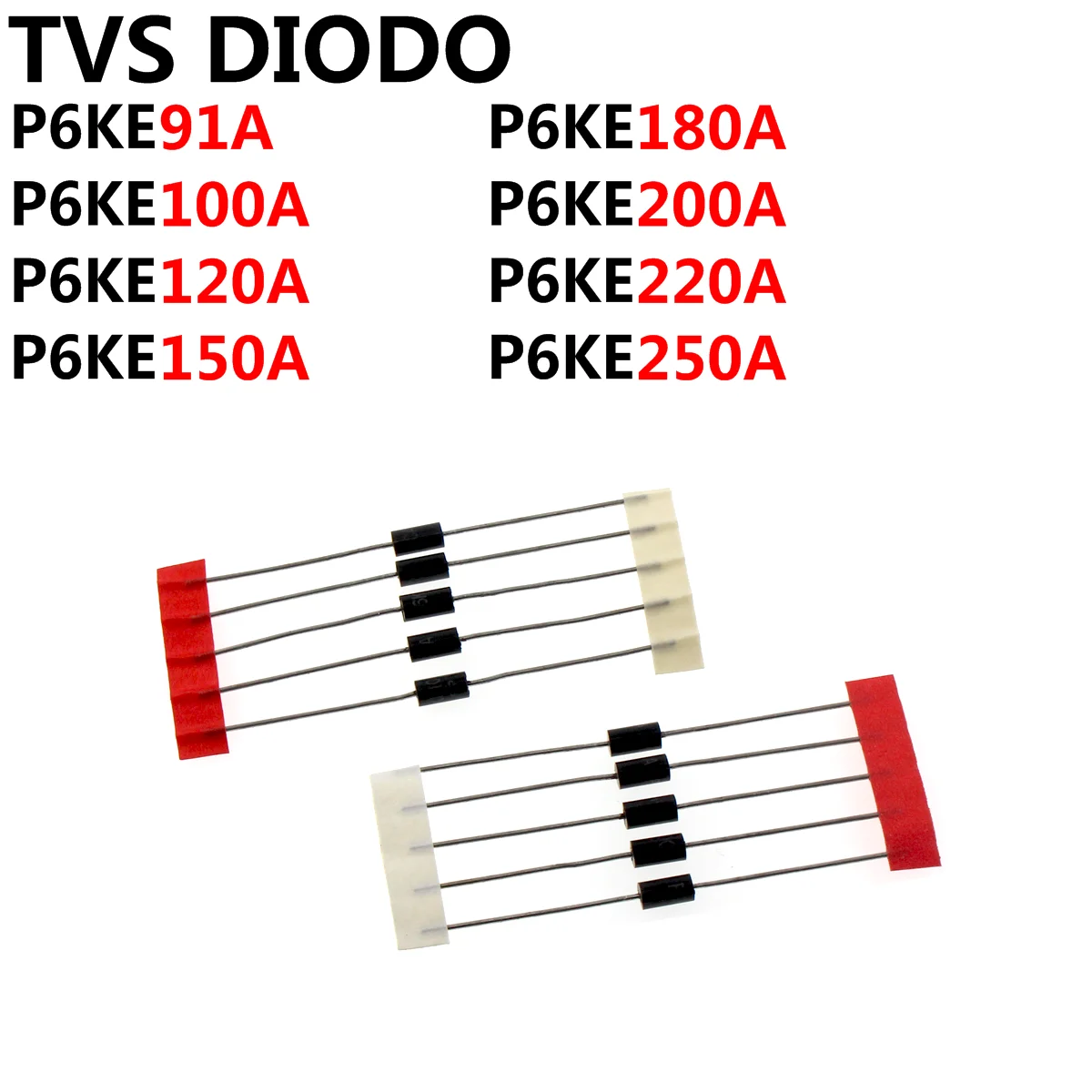 10 pezzi) SMAJ160CA / TR13 SMA (DO-214AC 10 pezzi) SMAJ160CA / TR13 SMA (DO-214AC