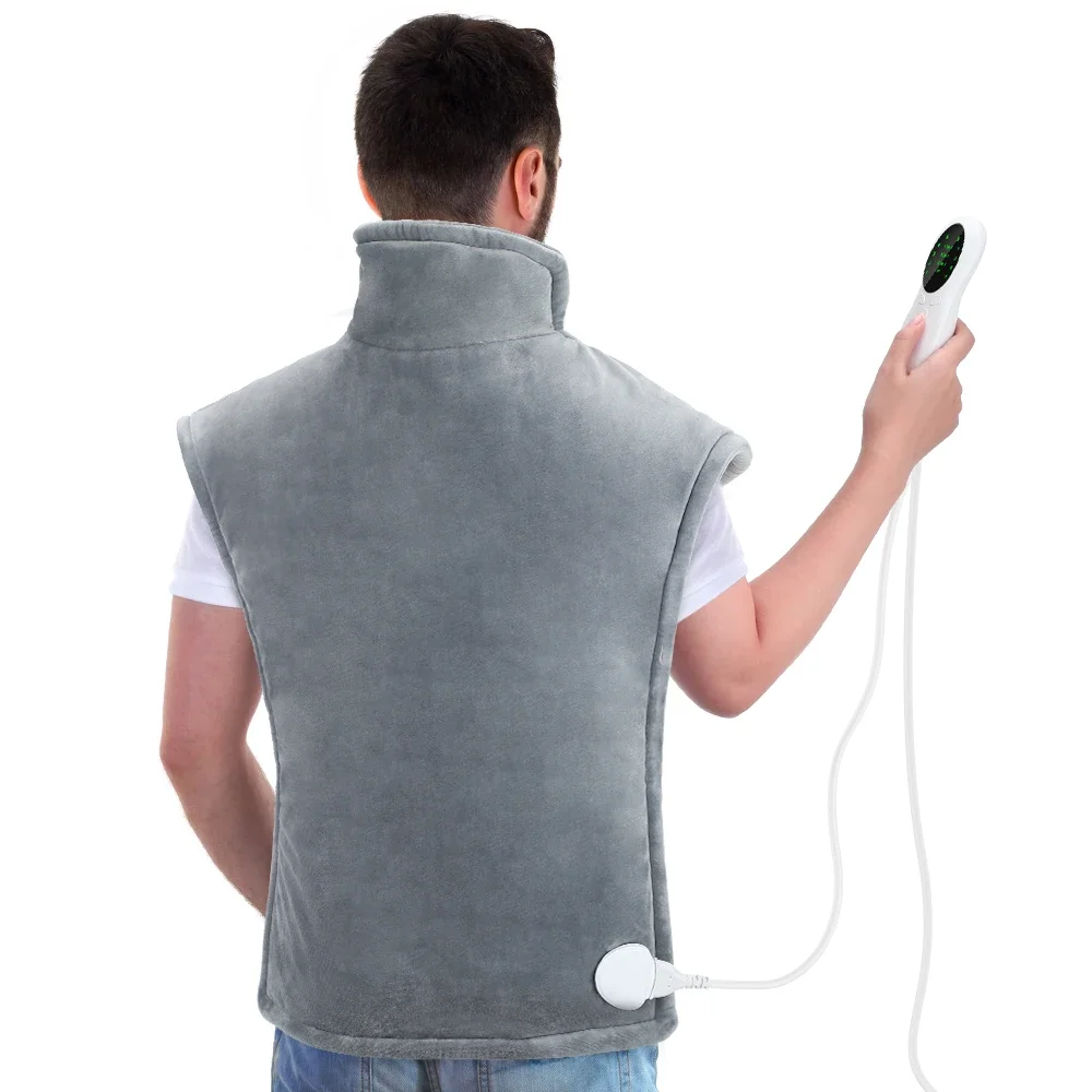 Electric Heating Pad Electric Heating Pad Wrap Vest for Neck and Shoulders Winter Body Warmer Whole Back Heating Pads Shawl Keep Warming