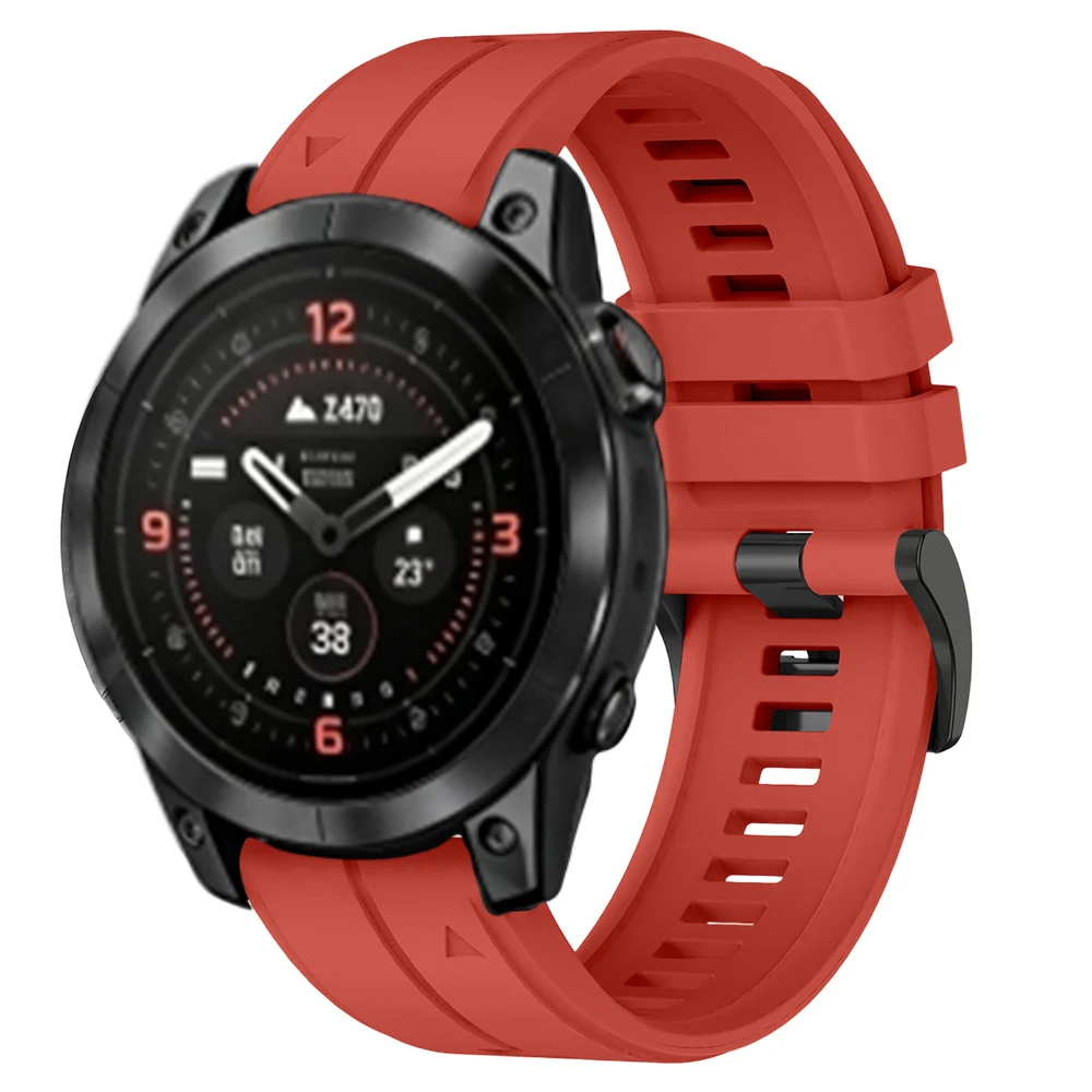 Durable Waterproof Silicone Band for Outdoor Sports Watches