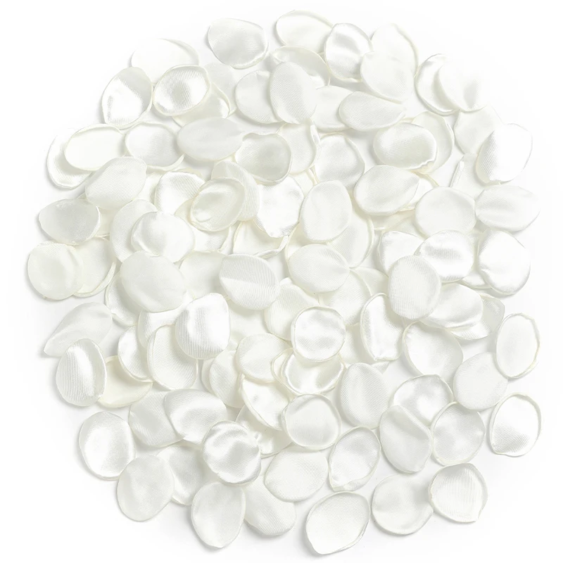 50/100/200/300 Stück 4 cm künstliche Seidenblumen Rosenblätter für Zuhause Zimmer Hochzeit Esstisch Brautparty Valentinstag Dekor – Detail 12